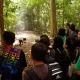 Aktivitas Pendidikan Konservasi Tangkoko Macaca Nigra Project dalam kegiatan Sekolah Alam berbasis kurikulum di tahun ajaran 2022-2023. Foto Fb. Tangkoko Conservation Education