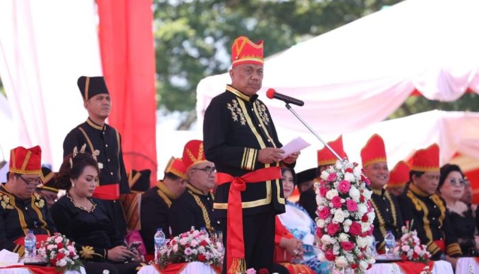 Spektakuler! Parade Militer dan Pesawat Tempur Meriahkan Upacara Peringatan HUT Ke-59 Provinsi Sulut