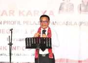Walikota Bitung Maurits Mantiri Hadiri Gelar Karya P5 Di SMAN 1 Bitung
