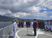 Kenang Jasa Pahlawan, Pemkot Bitung Dan Forkopimda Ziarah Nasional Dan Tabur Bunga Dilaut
