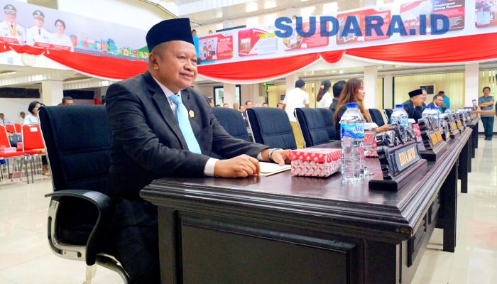 PAW: Budi Amperawan Ma’ruf Resmi Gantikan Ahmad Syafrudin Ila di DPRD Bitung