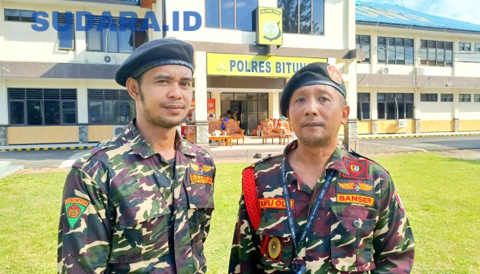 Banser Dikerahkan Bantu Pengamanan Natal dan Tahun Baru 2023-2024 di Kota Bitung