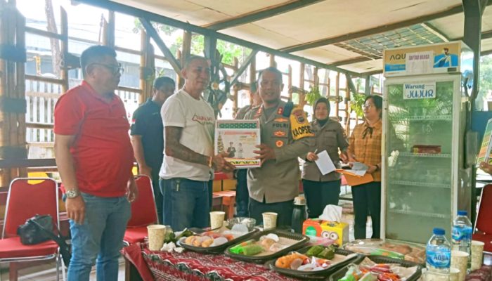 Kapolres Bitung Giat “Jumat Curhat” Bersama Presidium Kerukunan Esakater Kota Bitung