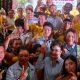 Calon anggota legislatif DPR RI dari Partai Golongan Karya (Golkar) Christiany Eugenia Paruntu (CEP) dengan masyarakat. Ist