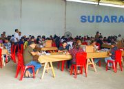 KPU Bitung Proses Sortir dan Lipat Kertas Surat Suara Pemilu 2024