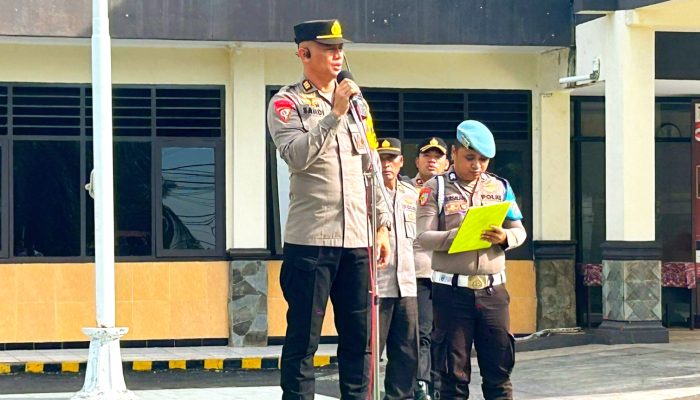 Satu Bulan Jelang Pencoblosan, Polres Bitung Mulai Susun Jadwal Pengamanan TPS 