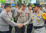 Kapolda Yudhiawan Ingatkan Tupoksi Polri di Apel Pagi Polres Bitung