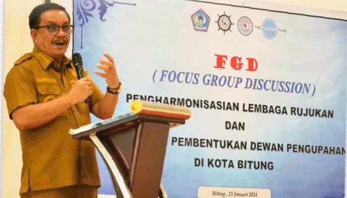 Pemkot Bitung Bahas Pembentukan Dewan Pengupahan bersama Pengusaha dan Serikat Pekerja