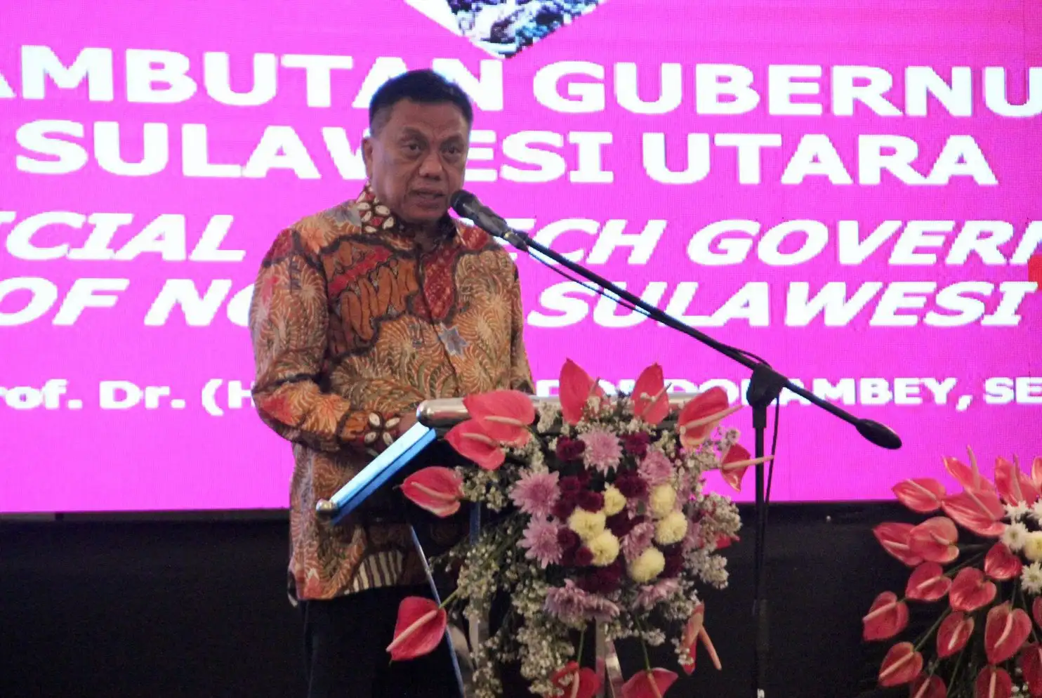 Gubernur Sulawesi Utara, Prof Dr (HC) Olly Dondokambey SE