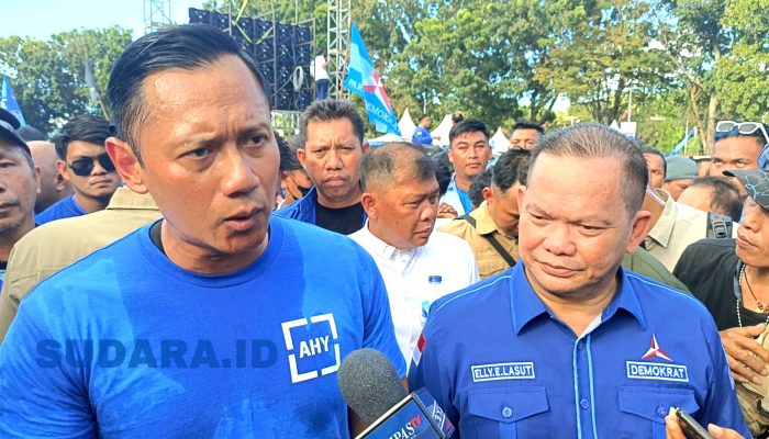 Massa Kampanye Akbar Partai Demokrat Sulut Membeludak, AHY: Tambah Semangat Tambah Fokus