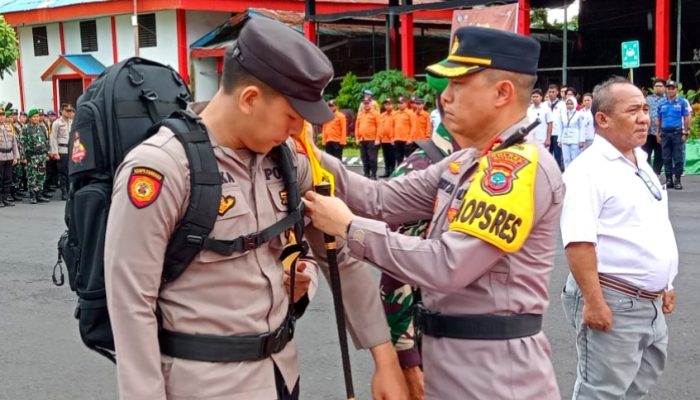 Polres Bitung Lakukan Pengamanan Ekstra untuk Tahapan Pemungutan Suara