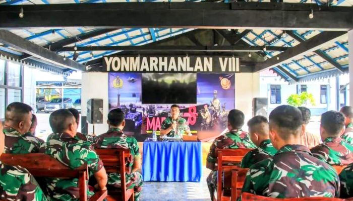 Danyonmarhanlan VIII Bitung Apresiasi Netralitas Prajurit Petarung 