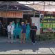 Rumah duka dari anggota KPPS yang meninggal dunia, di Kecamatan Malalayang, Kota Manado