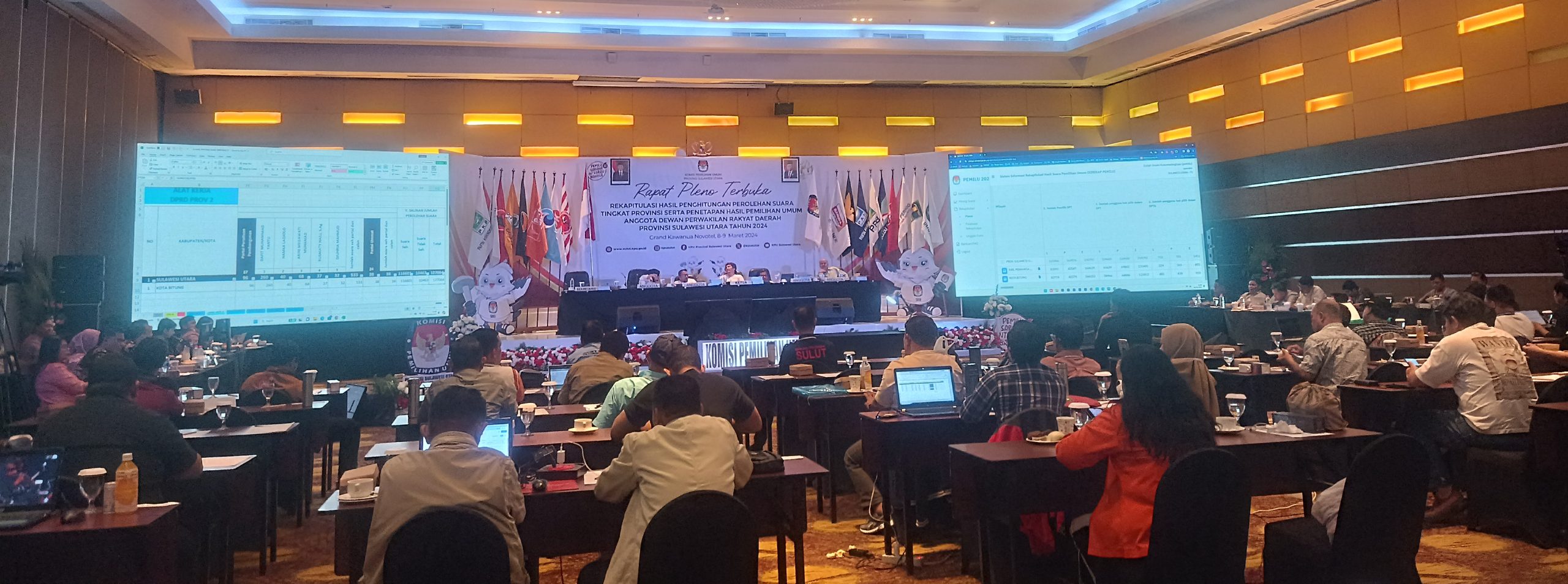 Saat Pleno Tingkat Provinsi tengah berlangsung (Dok: Saudara.id)