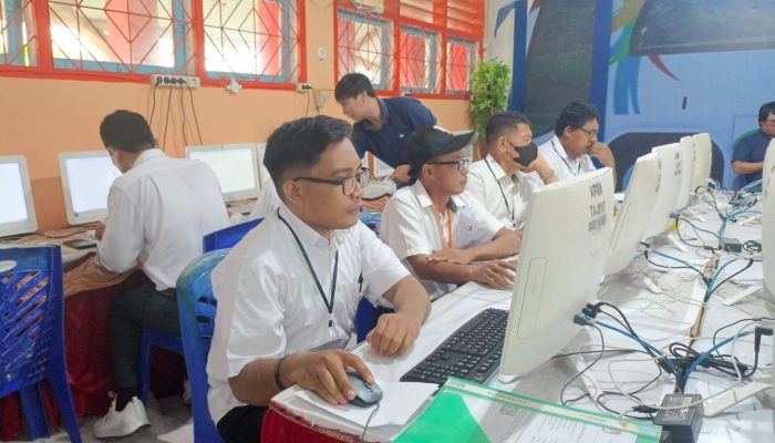 KPU Manado Gelar CAT Calon Anggota PPS Pilkada 2024