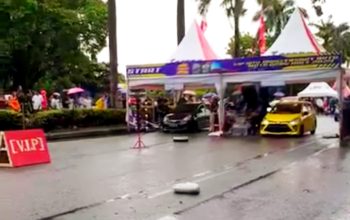 Auto Moto Drag Race (AMDR) dan Drag Bike HUT ke-18 VIP Indonesia Auto Club Sulut. (Foto: Istimewa)