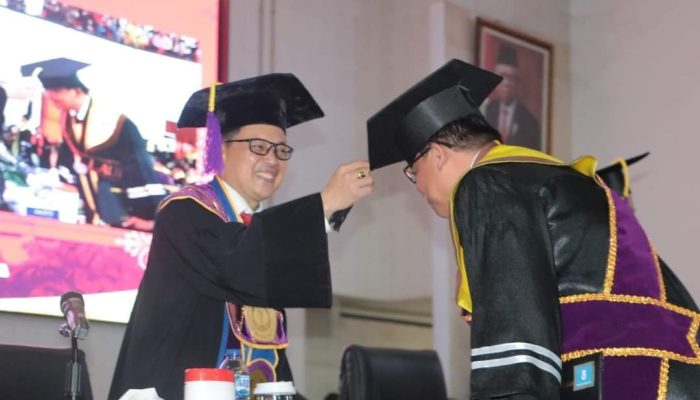 743 Wisudawan Unsrat Manado Dikukuhkan, Begini harapan Rektor 