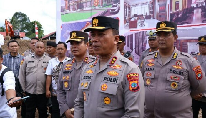 Resmikan Pembangunan Mako Polres Kotamobagu, Kapolda Sulut Sebut 6 Bulan Selesai 