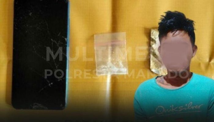 Gagalkan Transaksi Barang Haram Di Manado, 1 Paket Sabu Diamankan Polisi