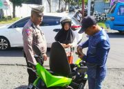 Satlantas Polres Bitung Tindak 15 Pelanggar Lalu Lintas, Knalpot Modifikasi Jadi Target Sasaran