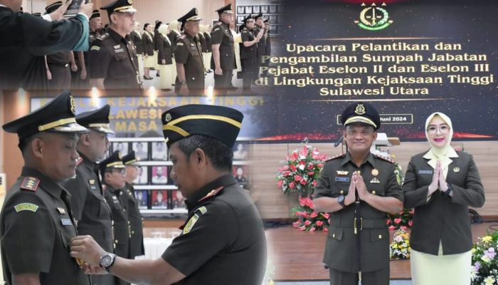 Yadyn Eks Jaksa KPK Resmi Jabat Kajari Bitung