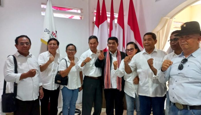 Resmikan Kantor DPD Gerindra Sulut, Yulius Selvanus Ajak Relawan dan Partai Bersatu untuk Sulut