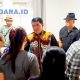 Yulius Selvanus saat menyapa para wartawan pada gelar coffee morning.(Foto: SUDARA.ID)