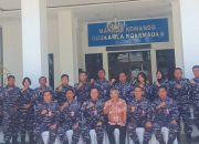 Kunjungi Guskamla Koarmada II Bitung, Aqua Dwipayana Terkesan Kepemimpinan Laksma Teguh Prasetya