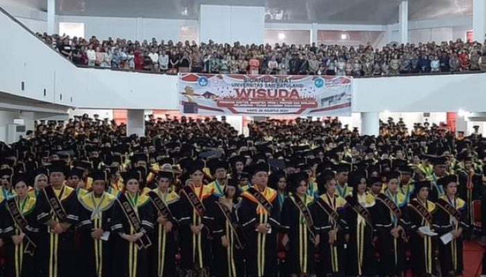 Unsrat Manado Lepas 1.203 Wisudawan, Rektor Ajak untuk Memanfaatkan Teknologi dan Kreativitas