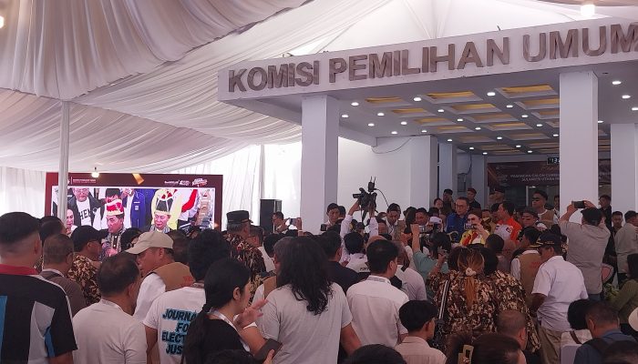 Pasangan YSK-VM Resmi Mendaftar di KPU Sulut Sebagai Cagub dan Cawagub Sulut 2024