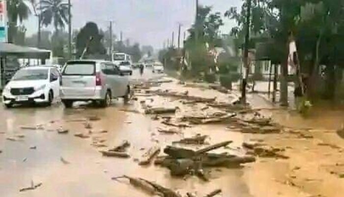 Longsor dan Banjir Bolmong: 3 Jembatan Rusak, 3 SD Terendam, 1 Rumah Hanyut