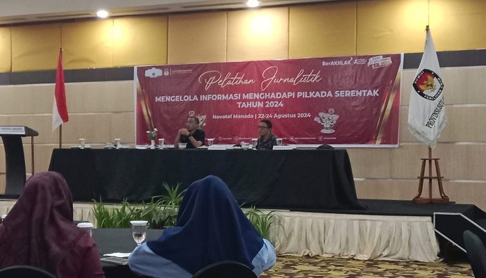 KPU Sulut Gelar Pelatihan Jurnalistik untuk Penguatan Divisi Sosialisasi dan Parmas