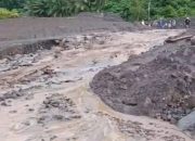Akses Jalan di Sitaro Terputus Akibat Lahar Dingin Gunung Karangetang