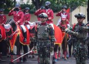 Polri Gladi Bersih Apel Gelar Pasukan Pengamanan Pelantikan Presiden