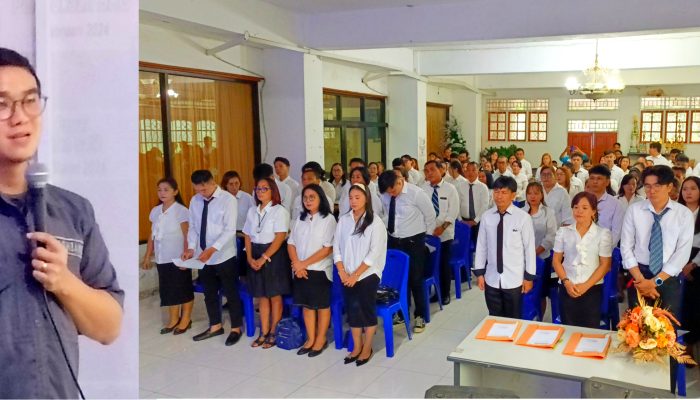 Resmi Dilantik, Ini Arahan Brilliant Maengko kepada Pengawas TPS (PTPS) se-Kota Manado