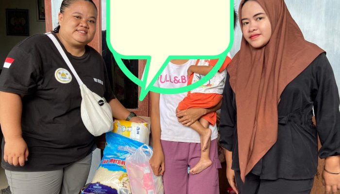BPKel Oi Hidup Manado Peduli Keluarga Terdata Stunting dalam Perayaan HUT ke-14