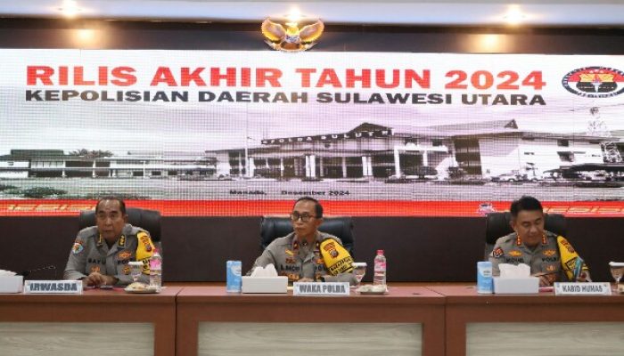 Polda Sulut Catat Penurunan Angka Lakalantas dan Pelanggaran di Tahun 2024