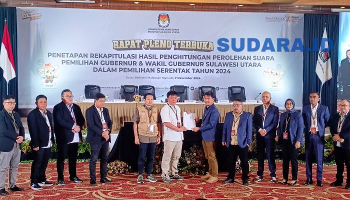 Pilgub Sulut: YSK-Victory Menang di Pleno KPU Sulut