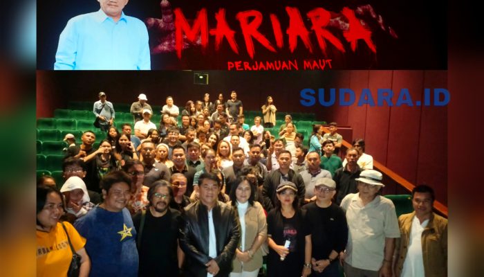 Nonton Bareng Film Mariara, Yulius Selvanus Komaling (YSK) Atensi Karya Sineas Sulawesi Utara