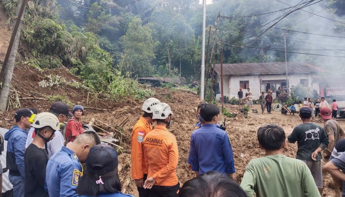 Musibah Longsor di Minsel Memakan Korban Jiwa Dua Orang Warga