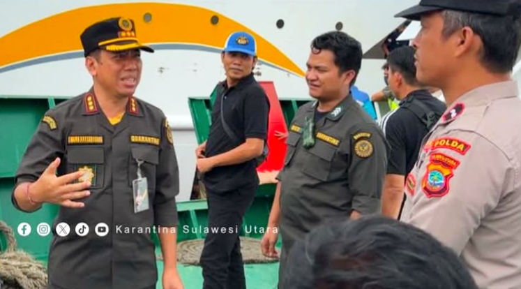 Kepala Balai Karantina Hewan, Ikan, dan Tumbuhan Sulawesi Utara (Karantina Sulut), I Wayan Kertanegara. (Foto: Karantina Sulut)