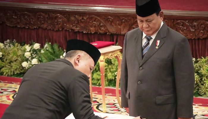 Nugroho Sulistyo Budi Resmi Jabat Kepala BSSN