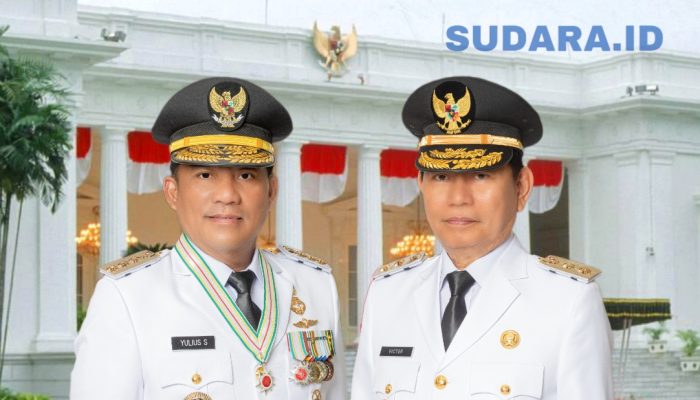 Dilantik Prabowo, Yulius Selvanus dan Victor Mailangkay Resmi Pimpin Sulawesi Utara