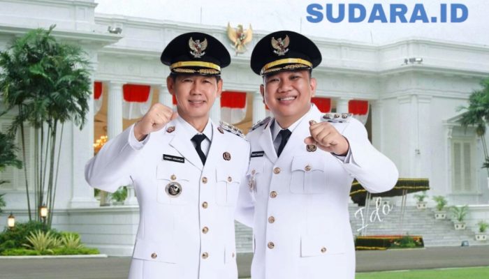 Dilantik Presiden Prabowo, Hengky Honandar dan Randito Maringka Resmi Jabat Walikota dan Wakil Walikota Bitung