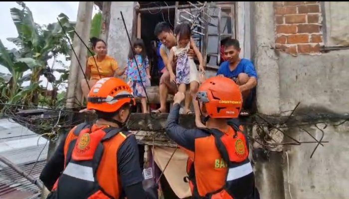 Basarnas Manado Evakuasi Korban Banjir dan Longsor di Beberapa Titik di Manado