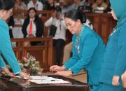 Ny. Ellen Honandar Sondakh Dilantik Sebagai Ketua TP-PKK Kota Bitung 2025-2030