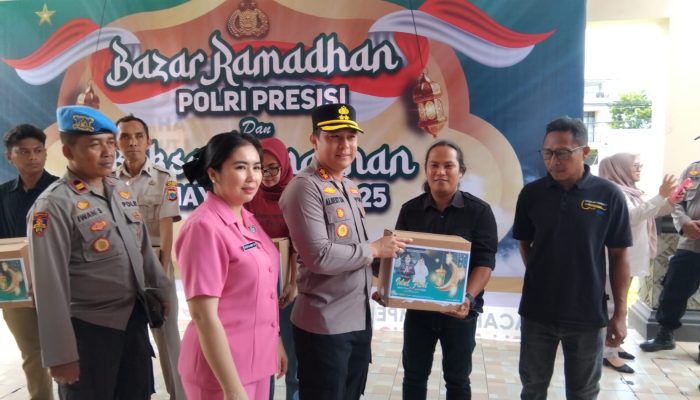 Polres Bitung Gelar Bazar Ramadhan Polri Presisi dan Baksos Ramadhan Bhayangkari 2025