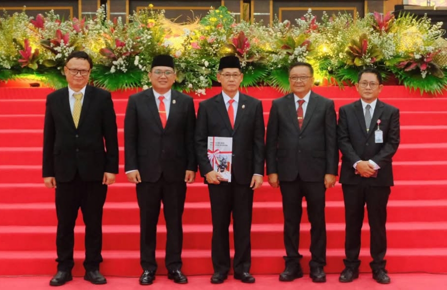 Serah Terima Jabatan (Sertijab) Walikota dan Wakil Walikota Bitung Periode 2025-2030. (Foto: Istimewa)