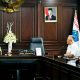 Gubernur Sulut Yulius Selvanus bersama para Kepala Balai dari Kementerian PUPR. (Foto: Istimewa)