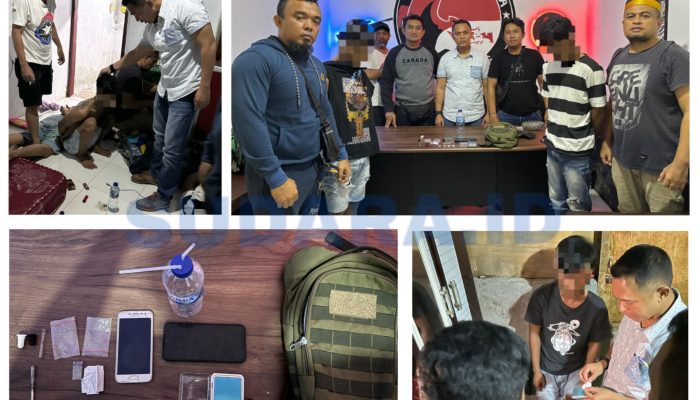 Kepemilikan Sabu, AC dan AMS Dibekuk Satresnarkoba Polres Bitung
